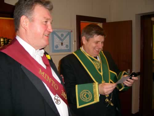 Installing Master Raymond Wilson with SPGM