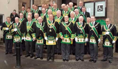 With Deputation from Grand Lodge