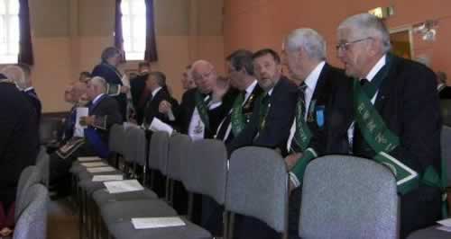 Lodge Coupar o Fife No. 19 are represented
