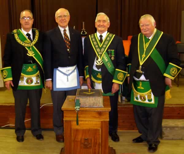 PGM, Bro. Comrie, RWM and WSPGW PGM, Bro. Comrie, RWM and WSPGW