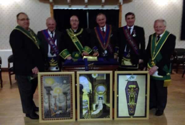 PGM, Chaplains and Tracing Boards and Brn from 304 PGM, Chaplains and Tracing Boards and Brn from 304