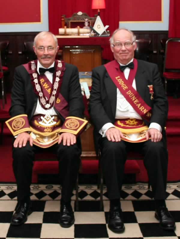 RWM with Installing Master Bro. John Hanning RWM with Installing Master Bro. John Hanning