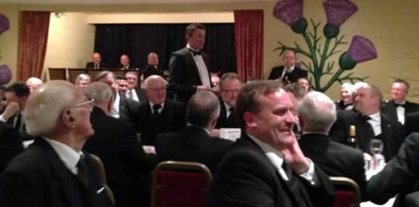 Bro Kevin Woodward WJW proposes a toast to PGL