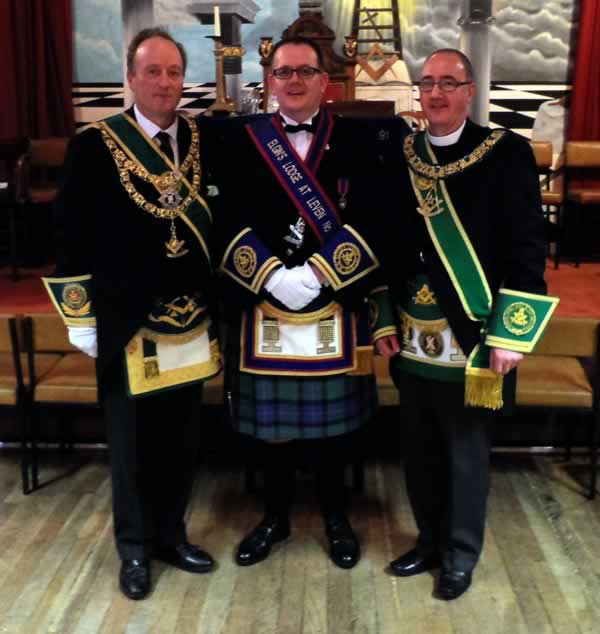 RWM with Grand Master and Provincial Grand Master