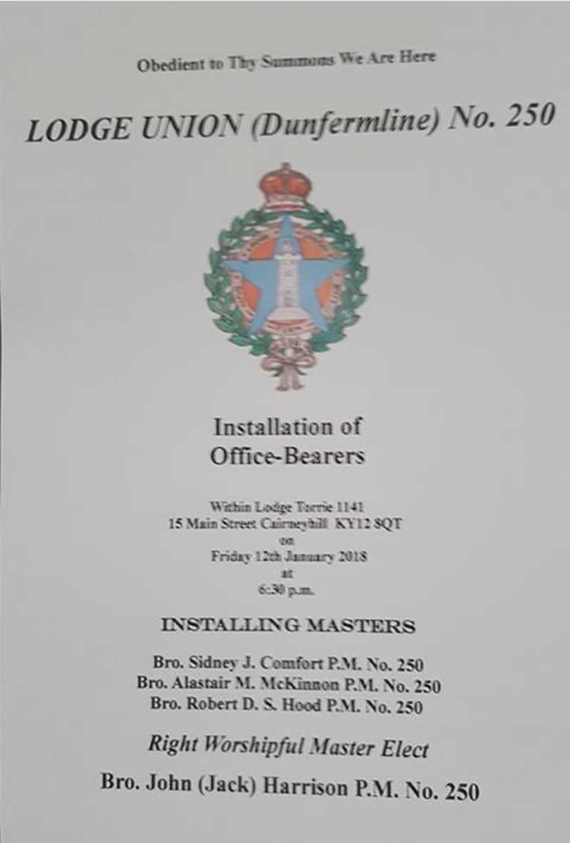 Installation Ceremony