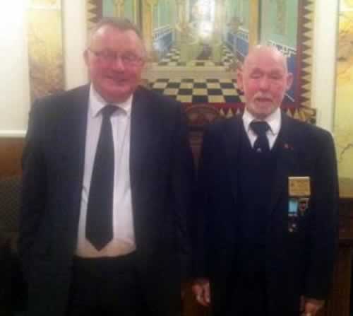 RWM Bro Ron Dickson with Bro Jockie Rodgers RWM Bro Ron Dickson with Bro Jockie Rodgers