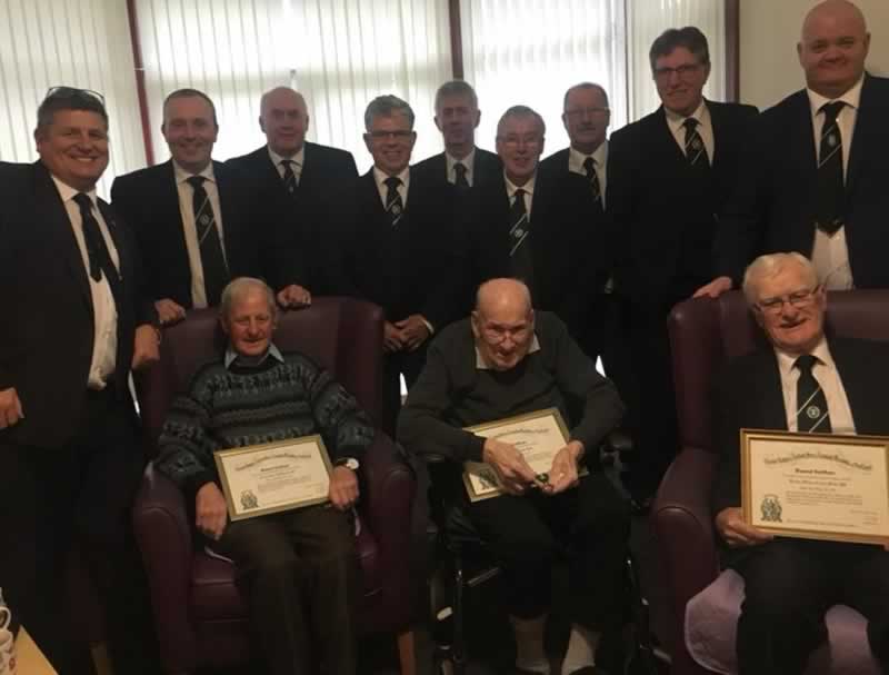 Bro. Thomson Inglis P.M. 60 Years Bro. Thomson Inglis P.M. 60 Years