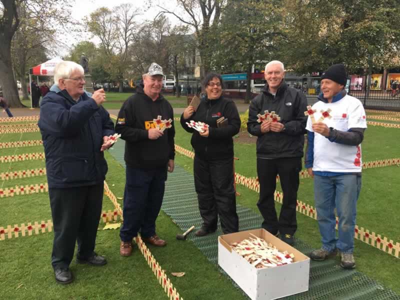 Planting Poppies 2018 Planting Poppies 2018
