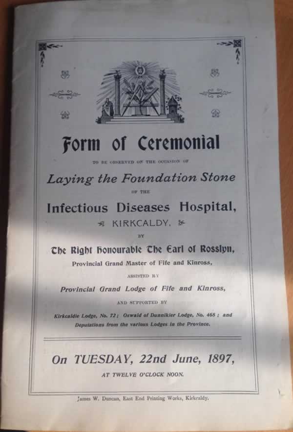 Kirkcaldy Infectious Diseases Hospital 1897